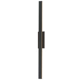 Alumilux Sideline Outdoor Wall Sconce Black Medium By ET2