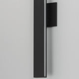 Alumilux Sideline Outdoor Wall Sconce Black Small By ET2 - Detaield View