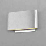 Alumilux: Spartan LED Outdoor Wall Sconce by ET2 - Satin Aluminum