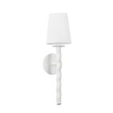 Alvaro Wall Sconce - Gesso White by Troy Lighting