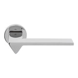 Ama Door Lever in Polished Chrome by Colombo Design