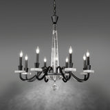 Amadeus Chandelier Medium Black By Schonbek