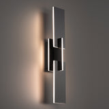Amari Wall Sconce By Modern Forms Aged Brass Detailed View