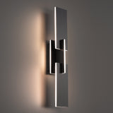Amari Wall Sconce By Modern Forms Aged Brass Detailed View