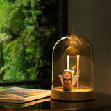 Amber Table Lamp Nickel By Tubicen Lifestyle View1