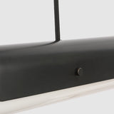 Ambrose Linear Suspension Light Medium Hand Rubbed Antique Brass By Visual Comfort Modern - Detailed View1