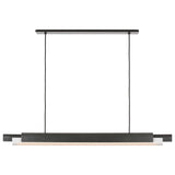 Ambrose Linear Suspension Light Medium Hand Rubbed Antique Brass By Visual Comfort Modern - Front View1