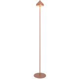 Amelie Battery Floor Lamp Terracotta By Zafferano