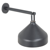 Amelie Battery Wall Lamp Black By Zafferano