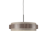 American Walnut Corda Round Suspension by Accord