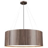 American Walnut Element Round Suspension by Accord