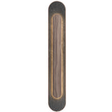 Petra Rounded Linear Wall Lamp with Slate Accent