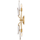 Amira Wall Sconce 2 Lights By Frederic Ramond - Side View2