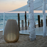 Amphora Outdoor Floor Lamp Beige Large By Bover Lifestyle View2