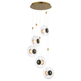 Amulet LED Multi Light Pendant Medium By ET2 -1