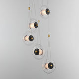 Amulet LED Multi Light Pendant Medium By ET2 - With Light