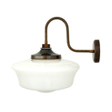 Anath Swan Neck Wall Light - Antique Brass