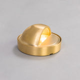 Ancona Round Spot Light - Raw Brass