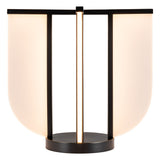Anders Table Lamp Urban Bronze By Alora Front View