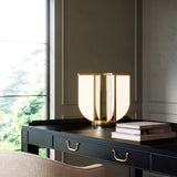 Anders Table Lamp Vintage Brass By Alora Lifestyle View