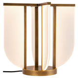 Anders Table Lamp Vintage Brass By Alora
