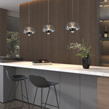 Andoria Pendant Light Black Chrome Smoke By PageOne Lifestyle View2