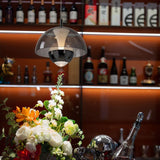 Andoria Pendant Light Black Chrome Smoke By PageOne Lifestyle View