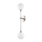Andrews Wall Sconce - Polished Nickel by Hudson Valley