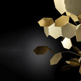 Andromeda Floor Lamp By Zava Luce, Finish: Light Satined Burnished Brass