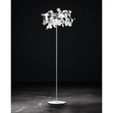 Andromeda Floor Lamp By Zava Luce, Matte Pure White