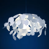 Andromeda Suspension By Zava Luce, Finish: Matte Pure White, Size: Large