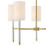 Anika Chandelier - Lacquered Brass