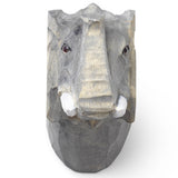Animal Hand-Carved Hook Elephant By Ferm Living - Side View
