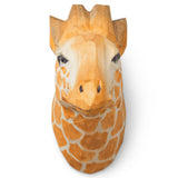 Animal Hand-Carved Hook Giraffe By Ferm Living - Side View