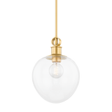 Anna Pendant Aged Brass Small By Mitzi