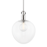 Anna Pendant Polished Nickel Medium By Mitzi