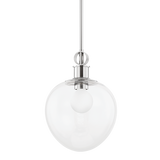 Anna Pendant Polished Nickel Small By Mitzi