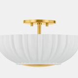 Anne Flush Mount By Mitzi Front View