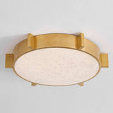 Ansonia LED Flush Mount By Corbett Front View