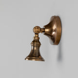 Antique Brass Accra Traditional Small Brass Spotlight by Mullan Lighting
