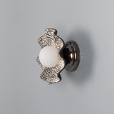 Antique Brass Black Wavy Rivale Wall Light by Mullan Lighting