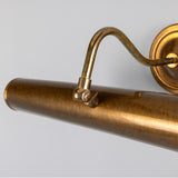 Antique Brass Elle Solid Brass Picture Light By Mullan Detail View