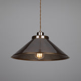 Antique Brass Rio Vintage Modern Brass Pendant Light by Mullan Lighting