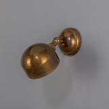 Antique Brass San Jose Adjustable Brass Wall Light by Mullan Lighting