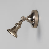 Antique Silver Accra Traditional Small Brass Spotlight by Mullan Lighting