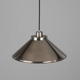 Antique Silver Rio Vintage Modern Brass Pendant Light by Mullan Lighting