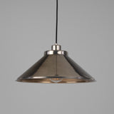 Antique Silver Rio Vintage Modern Brass Pendant Light by Mullan Lighting