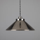 Antique Silver Rio Vintage Modern Brass Pendant Light by Mullan Lighting