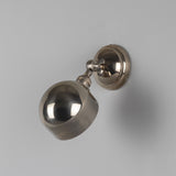 Antique Silver San Jose Adjustable Brass Wall Light by Mullan Lighting