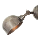 Antique Silver San Jose Adjustable Brass Wall Light by Mullan Lighting
